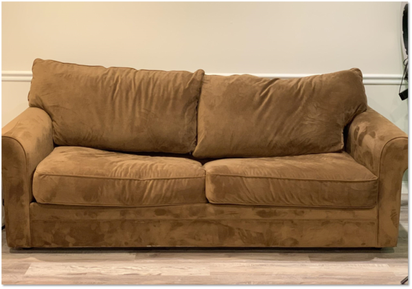 brown couch