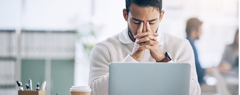 How to Send Mass Email in Outlook Blog header Business owner trying to send mass email in outlook