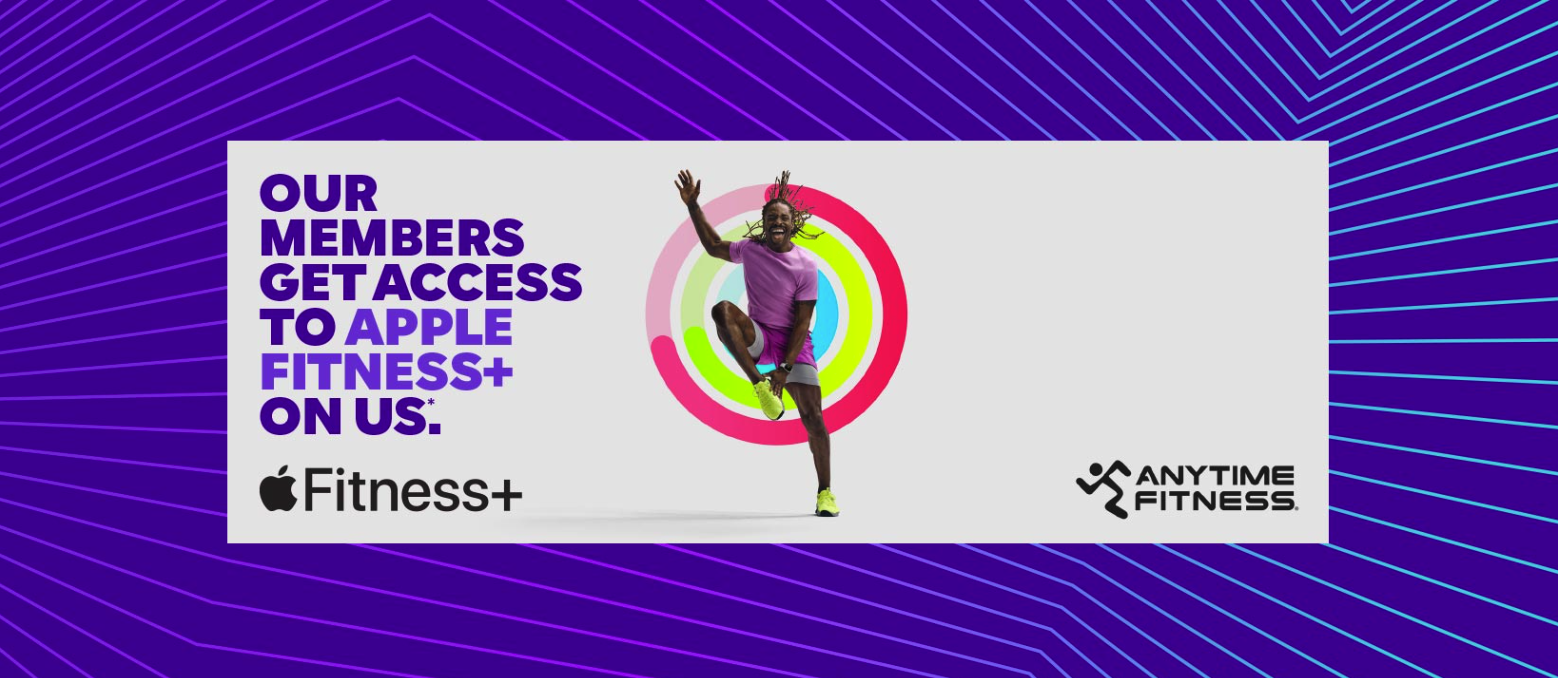 Anytime Fitness partnership with Apple Fitness+