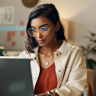 Marketer working on creating an email marketing database