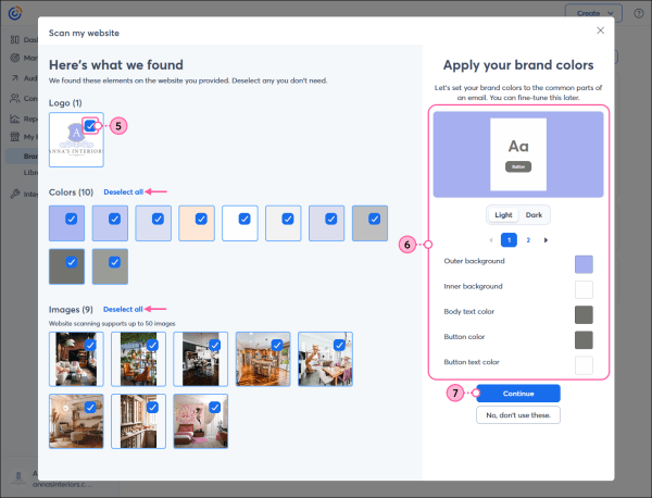Constant Contact BrandKit