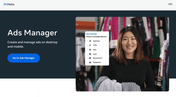 Meta Ads Manager lets businesses create, manage, and track advertising campaigns across Meta&rsquo;s platforms from desktop or mobile.
