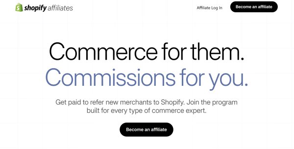 Shopify explains how partners can earn by referring merchants. 