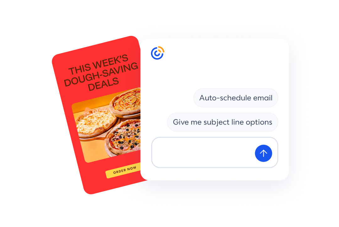 AI assistant with email template for auto-scheduling and subject lines