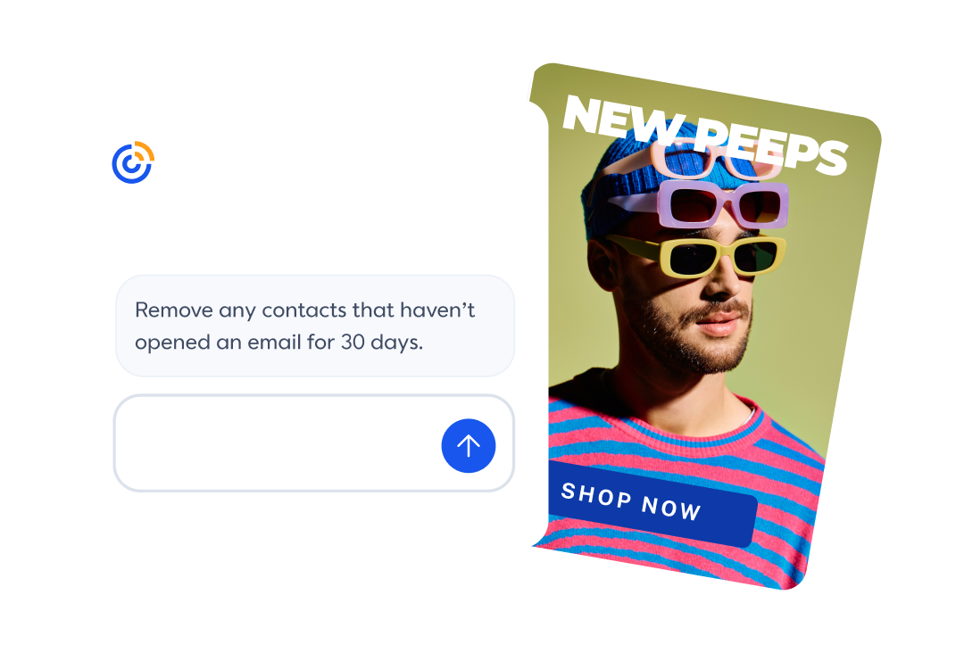 AI assistant removing inactive contacts from email list
